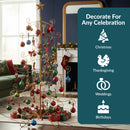 Sunnydaze Noelle Metal Christmas Tree Ornament Display - 60" H