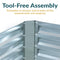 Sunnydaze Galvanized Steel Raised Garden Bed