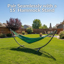 Sunnydaze Mayan Outdoor Hammock - Family Size - Handwoven