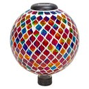 Sunnydaze 10-Inch Solar Glass Gazing Garden Globe