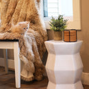 Sunnydaze Ceramic Garden Stool Side Table