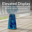 Sunnydaze Mosaic Glass Gazing Ball Stand for Outdoor Garden