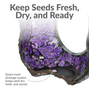Sunnydaze Fly-Through Mosaic Bird Feeder