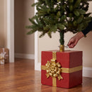 Sunnydaze Pretty Present Decorative Christmas Tree Stand - xx" Tall