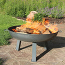 Sunnydaze Cast Iron Heavy Duty Fire Pit for Outside