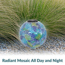 Sunnydaze 10-Inch Solar Glass Gazing Garden Globe