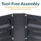 Sunnydaze Galvanized Steel Raised Garden Bed - Rectangle - 48"