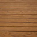 Sunnydaze European Chestnut Patio Wood Dining Bench - 17.75" H