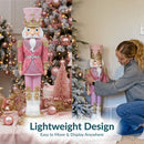 Sunnydaze Kenneth the Princely Christmas Nutcracker Statue - 37" H