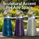 Sunnydaze Mosaic Glass Gazing Ball Stand for Outdoor Garden
