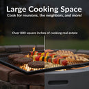 Sunnydaze Square Fire Pit Cooking Grate – Metal Grill Grate – 24-Inch