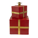 Sunnydaze Present Pile Decorative Christmas Tree Stand - 17.75" Tall
