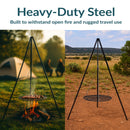 Sunnydaze Campfire Tripod with Grill Grate