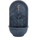 Sunnydaze Messina Outdoor Wall Fountain