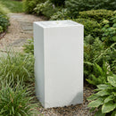 Sunnydaze Rectangle Polystone Outdoor Bubble Fountain