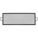 Sunnydaze X-Marks Rectangle Fire Pit Cooking Grill
