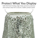 Sunnydaze Mosaic Glass Gazing Ball Stand for Outdoor Garden