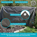 Sunnydaze Multipurpose Heavy-Duty Poly Tarp