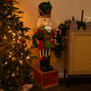 Sunnydaze Karl the Christmas Nutcracker Statue - 48"