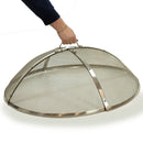 Sunnydaze Round Stainless Steel Fire Pit Spark Screen
