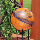 Sunnydaze 10-Inch Outdoor Glass Gazing Globe for Garden