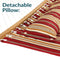 Sunnydaze Quilted 2-Person Hammock with Multi-Use Universal Stand