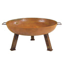 Sunnydaze Cast Iron Heavy Duty Fire Pit for Outside