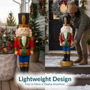 Sunnydaze Tommy the Toy Soldier Christmas Nutcracker Statue - 37" H