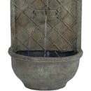 Sunnydaze Messina Outdoor Wall Fountain