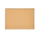 Sunnydaze Large Framed Cork Bulletin Board with Pushpins - 47.25" x 35.5"