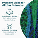 Sunnydaze Mayan Outdoor Hammock - Family Size - Handwoven