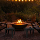 Sunnydaze Outdoor Square Plastic Adirondack Patio Side Table