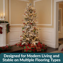 Sunnydaze Stately and Slim Artificial Christmas Tree - Unlit