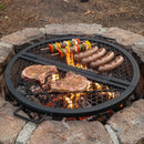 Sunnydaze Round Folding Camping Grill Grate