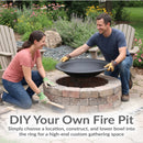 Sunnydaze Outdoor Fire Pit Bowl Replacement for Stand or DIY