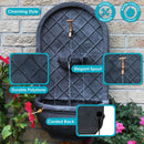 Sunnydaze Messina Outdoor Wall Fountain