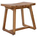 Sunnydaze 19" Teak Shower Bench Seat for Indoor or Outdoor Use