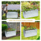 Sunnydaze Galvanized Steel Raised Garden Bed