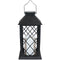 Sunnydaze Concord Outdoor Decorative Solar LED Candle Lantern