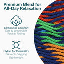 Sunnydaze Mayan Outdoor Hammock - Family Size - Handwoven