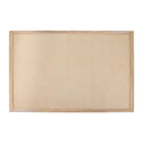 Sunnydaze Large Framed Cork Bulletin Board with Pushpins - 47.25" x 35.5"