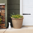 Sunnydaze Anjelica Polyresin Large Round Outdoor Planter