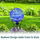 Sunnydaze 10-Inch Outdoor Glass Gazing Globe for Garden