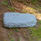 Sunnydaze Flat Artificial Landscape Rock Cover with Stakes