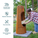 Sunnydaze 50” Santa Fe Chiminea Outdoor Fireplace