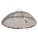 Sunnydaze Round Stainless Steel Fire Pit Spark Screen