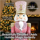 Sunnydaze Kenneth the Princely Christmas Nutcracker Statue - 37" H