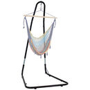 Sunnydaze Adjustable Heavy-Duty Hammock Chair Stand for Hanging Chair
