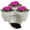 Sunnydaze Carlotta Metal Outdoor Plant Pots - 14.75"