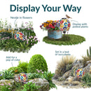 Sunnydaze 10-Inch Solar Glass Gazing Garden Globe